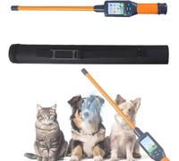 Escáner de microchips portátil para Perros, Gatos y Cerdos: LCD, Fdx-Bhdxemid, 20.000 Registros, Lectura de 100 ms.