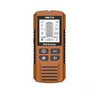 Escáner de pared portátil con pantalla LCD para localizar madera, metal y corriente alterna de hasta 38 mm de profundidad, buscador de pernos compacto para agujeros precisos en paredes y techos, color