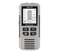 Escáner de pared portátil con pantalla LCD para localizar madera, metal y corriente alterna de hasta 38 mm de profundidad, buscador de pernos compacto para taladros precisos en paredes y techos, color
