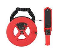 Escáner de Pared, Probador de bloqueo de tuberías, Detector de bloqueo de tuberías de hierro de PVC for pared, herramienta de diagnóstico, escáner, instrumento de fontanero(661C(25m))