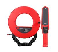 Escáner de Pared, Probador de bloqueo de tuberías, Detector de bloqueo de tuberías de hierro de PVC for pared, herramienta de diagnóstico, escáner, instrumento de fontanero(661A(20m))