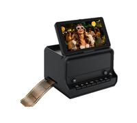 Escáner de Película con Pantalla Abatible de 5 Pulgadas, Transferencia Inalámbrica WiFi Al Teléfono, Convertidor Digitalizador de Fotos de Alta