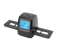 Escáner de Película Portátil para Negativos de 35 Mm y 135 Mm, Conversión a Imágenes Digitales de 5 MP y 10 MP, Pantalla LCD, Tarjeta SD, Sistema Operativo Windows, Regalo (Enchufe UE 100-240V)