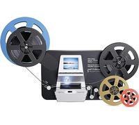 Escáner de Película Super 8/Normal 8 mm,Conversión de Película a Video Digital (Rollo de Película de 3", 5", 7" y 9") con LCD de 2,4",1080P y Tarjeta SD de 32 GB
