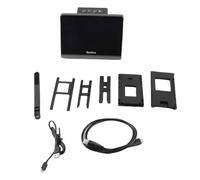 Escáner de películas y Diapositivas con Pantalla LED de 7 Pulgadas Convierte Diapositivas monocromáticas en Fotos Digitales JPEG Admite 135 películas Admite resolución de 48 MP (Dark Gray)