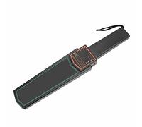 Escáner de Seguridad Portátil, Círculo de Detección de Alta Precisión Integrado, con Alarma de Vibración de Sonido Resistente a Los Golpes, Detectores de Metales de Mano para Aeropuertos, Estaciones