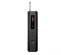 Escáner de señal inalámbrico, detector de cámara de protección de privacidad, escaneo infrarrojo detecta cámaras con indicadores LED, señal de audio (caja T09)