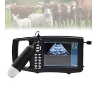 Escáner de ultrasonido portátil con sonda de doble frecuencia para diagnóstico veterinario de animales