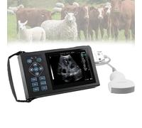 Escáner de ultrasonido portátil con sonda de doble frecuencia para diagnóstico veterinario de animales