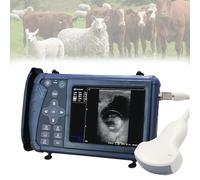 Escáner de ultrasonido portátil con sonda de doble frecuencia para diagnóstico veterinario de animales