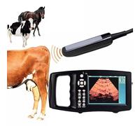 Escáner de ultrasonido veterinario con pantalla HD y calentamiento de una tecla para detección de embarazo en animales