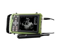 Escáner de ultrasonido veterinario de 3,5 MHz, portátil de mano con sonda rectal y convexa para comprobación de embarazo de ganado y caballo, pruebas de reproducción agrícola