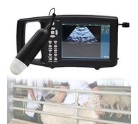 Escáner de ultrasonido veterinario, máquina de ultrasonido B multifunción para animales de granja, ideal para monitoreo de embarazo de cerdos y cabras