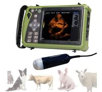 Escáner de ultrasonido veterinario portátil con sonda de 3,5 MHz para diagnóstico de embarazo en ganado y mascotas