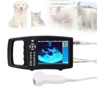 Escáner de ultrasonido veterinario, ultrasonido portátil de animales para detección de embarazo, pantalla de 5.6 pulgadas, 5 modos de visualización, almacenamiento de 64 imágenes para cerdos, ganado