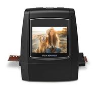 Escáner digital de diapositivas, escáner de diapositivas independiente y escáner negativo Convierte negativos y diapositivas de película de 35 mm, 126, 110, Super 8 y 8 mm en imágenes JPEG, pantalla