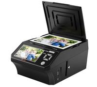 Escáner Digital de película y Diapositivas, con Pantalla LCD de 5 Pulgadas, Convierte películas, Fotos y Tarjetas de Visita de 35 mm y 110 mm en Tarjeta SD de Alta resolución JPEG de 22 MP de 8 GB