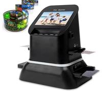 Escáner Digital de películas y Diapositivas de 22 MP, escáneres fotográficos Negativos de Diapositivas de película de Alta resolución de 120 con Pantalla LCD de 4,3 Pulgadas integrada de 128 MB.