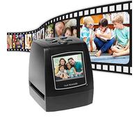 Escáner Digital de Películas y Diapositivas, Pantalla LCD de 2,36 Pulgadas Escáner de Películas de 48 MP, Convierte Positivos, Negativos y Diapositivas en Color de 35 Mm/135 Mm