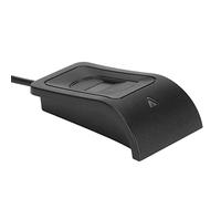 Escáner Lector de Huellas Dactilares USB, Minilector de Llaves y Máquina de Asistencia para y Mac con Calibración de 360°