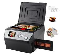 Escáner multifunción para fotografías de películas y Diapositivas, 22 MP, 135/35 mm, 110 Diapositivas/películas negativas, Documentos fotográficos, Tarjetas de Visita a Archivos JPG Digitales HD