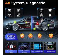 Escáner OBD2 Autel MaxiCOM MK900 MX900, herramienta de diagnóstico bidireccional como el MK900BT Pro, escáner de diagnóstico automotriz CAN-FD y DOIP para FCA Diagnostic Tool