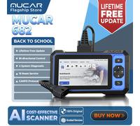 Escáner OBD2 bidireccional THINKCAR MUCAR 682 AI para automoción, con reinicio CANFD 20, diagnóstico completo del sistema y escáner OBD automático. MUCAR 682