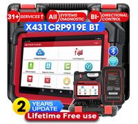 2026 LAUNCH X431 CRP919E BT Herramientas de diagnóstico de automóviles en español CAN FD DOIP TODOS los sistemas Codificación de ECU Prueba activa 35 Reinicios Escáner OBD DBScar VII EU UK Version