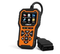 Escáner OBD2 para Coches para Dacia Sandero 2016 2017 2018 2019 2020 2021 2022-2026, Lector de Códigos de Error, Detector Fallos Cóche, Borra Check Engine, Plug & Play,Orange