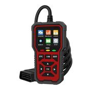 Escáner OBD2 para Coches para Kia K8 K9 K5 Forte K3 Cerato Stinger Opirus Niro Soul, Lector de Códigos de Error, Detector Fallos Cóche, Borra Check Engine, Plug & Play,Red