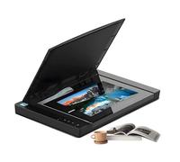 Escáner Plano de Gran Formato A3, escáner Plano de Gran Formato for Documentos y álbumes de Fotos, escáner de Documentos, Fotos y Libros de 1200/2400 PPP, escaneo automático(2400DPI)