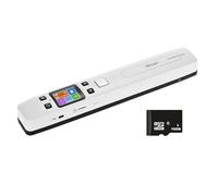 Escáner portátil de fotos a color WiFi para documentos A4, tarjetas de visita, libros, recibos, imágenes de hasta 1050 DPI, carga imágenes a la computadora a través de cable WiFi/USB, no necesita