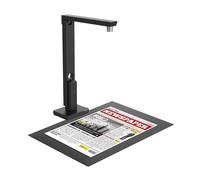 Escáner portátil, escáner de libros, Escáner de documentos portátil 800 Pro 8MP 270DPI Escaneo rápido 1s/página, escáner A4 liviano for hojas planas, fácil de usar para sus documentos, facturas, extra