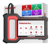 Escáner Thinkscan Plus S4 OBD2, sistema ABS/SRS/ECM/TCM/BCM con 3 reinicio, escáner automotriz OBDII, herramientas de diagnóstico Bluetooth Thinkscan Plus S4
