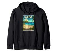 Escapada Playa Tropical Puerto Plata Sudadera con Capucha