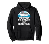 Escapando de Familiares por Navidad, Crucero Sudadera con Capucha