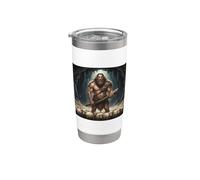 Escapar de la Cueva del Cíclope Odiseo Mitología griega Vaso térmico de acero inoxidable de doble pared