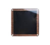 Escaparate de solapa - Caja de almacenamiento de madera para insignias, vitrina de pin a prueba de polvo, almacenamiento de medallas | Almacenamiento de insignias para joyas, fotos, cintas, agujas