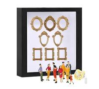 Escaparate Shadow Box - Marco de Recuerdo del Museo fotográfico, Colección Shadowbox, Marco de Almacenamiento de imágenes Profundas | Regalo significativo para Vacaciones de iniciación Boda