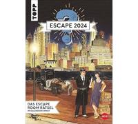 Escape Adventures - Agenda semanal 2024, calendario de pared para anotar, calendario de rompecabezas de Escape Room 2024 con emocionantes juegos para cada semana, 25 x 35,5 cm, formato vertical.