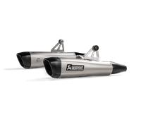 Terminal de descarga de titanio AKRAPOVIC Triumph Bonneville T100-120