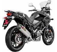 S-S6R9-WT - Escape Akrapovic Racing Line Titanio Suzuki V-Strom 650 (17-18)
