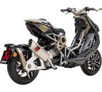 Escape Akrapovic no homologado en titanio para ITALJET DRAGSTER 125 21-26 | DRAGSTER 200 21-26