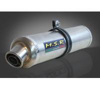 ESCAPE APROBADO MSR MOTOCICLETA YAMAHA MT-03 321 2013 2014 2015 2016 2017 CLASSIC REDONDO ACERO INOXIDABLE FIN DE SERIE