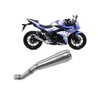 Escape Arrow Aprobado Pro Race Fodero Acero Nichrom Suzuki GSX 250 R 2019 > 2020
