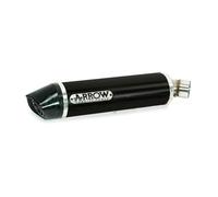 Escape ARROW Indy Race homologado en aluminio negro para HONDA CBR 600 RR 07-12