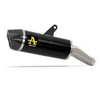 Escape ARROW Indy Race homologado en aluminio negro para HONDA XL 750 TRANSALP 23-26