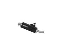 Escape completo ARROW Veloce homologado en aluminio negro con colectores en and steel link pipe para KAWASAI Z 650 A2 {195527} | NINJA 650 A2 {195526} | VERSYS 650 {195525}
