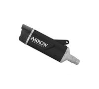 Escape ARROW Indy Race homologado en aluminio negro para QJ MOTOR SRK 800 24-25