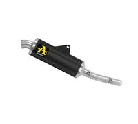 Escape ARROW Indy Race homologado en aluminio negro para YAMAHA XTZ 700 TENERE 19-26